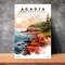 Acadia National Park Poster, Travel Art, Office Poster, Home Decor | S8 product 2